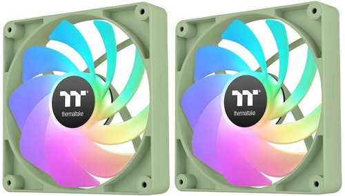 Купить Комплект реверсных вентиляторов Thermaltake CT120 Reverse ARGB Matcha Green [CL-F200-PL12MG-A] зеленый в интернет-магазине DNS. Характеристики, цена Thermaltake CT120 Reverse ARGB Matcha Green | 5486451.