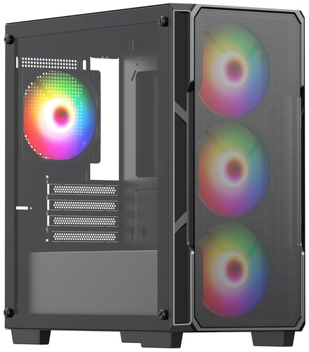 Купить Корпус ARDOR GAMING DOMINION X3-Mini V2 FRGB  черный в интернет-магазине DNS. Характеристики, цена ARDOR GAMING DOMINION X3-Mini V2 FRGB | 9348076.