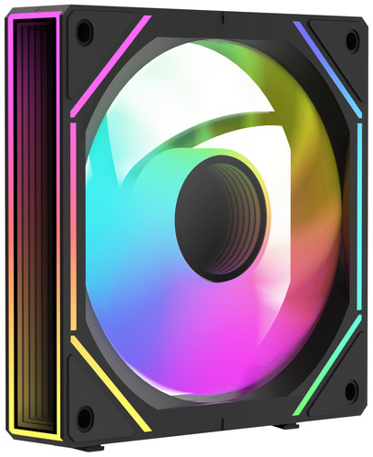 Купить Реверсный вентилятор Ocypus Gamma F12 UNI ARGB REVERSE BLADE [Gamma-F12-BK1AM01U-GL] черный в интернет-магазине DNS. Характеристики, цена Ocypus Gamma F12 UNI ARGB REVERSE BLADE | 5653534.