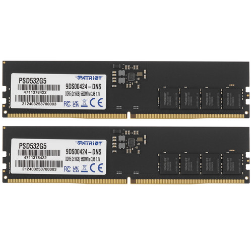Купить Оперативная память Patriot Signature Line [PSD532G5600K] 32 ГБ в интернет-магазине DNS. Характеристики, цена Patriot Signature Line | 5449936.