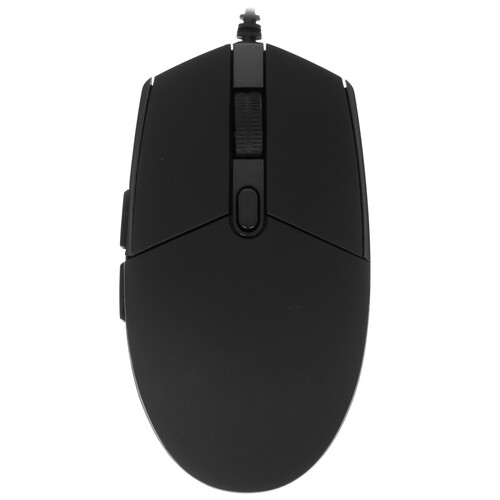 Отзывы покупателей о Мышь проводная KEYRON M-118 Black, подсветка USB ...