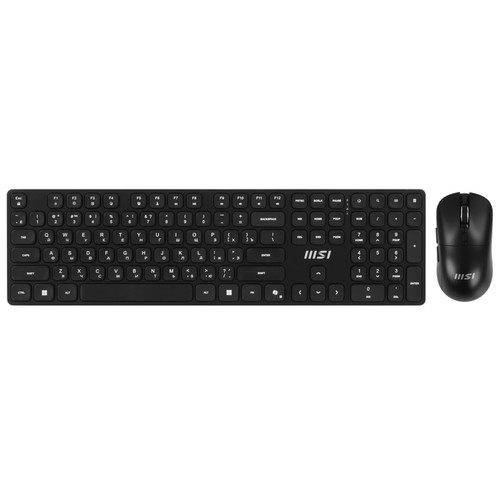 Купить Клавиатура+мышь беспроводная   MSI FORGE K210 Wireless Combo черный в интернет-магазине DNS. Характеристики, цена MSI FORGE K210 Wireless Combo | 5641798.