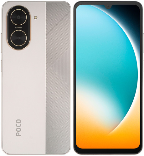 Купить 6.88" Смартфон POCO C71 64 ГБ золотистый в интернет-магазине DNS. Характеристики, цена POCO C71 | 5920102.