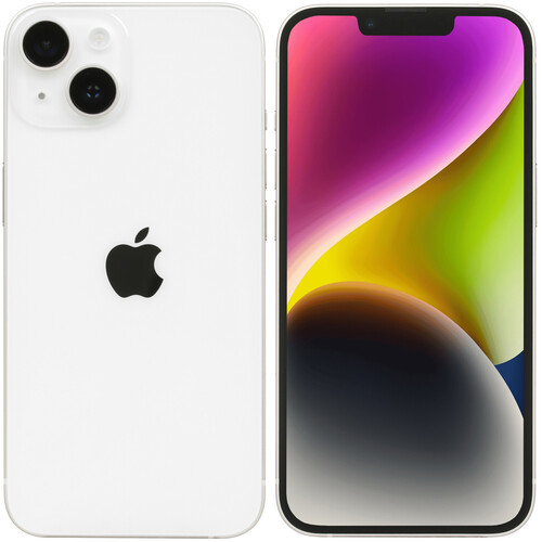 Купить 6.1" Смартфон Apple iPhone 14 128 ГБ белый в интернет-магазине DNS. Характеристики, цена Apple iPhone 14 | 5072901.