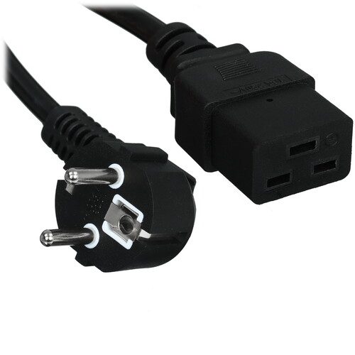 Купить Кабель питания Aceline IEC C19 - CEE 7/7 в интернет-магазине DNS. Характеристики, цена  | 9084888.