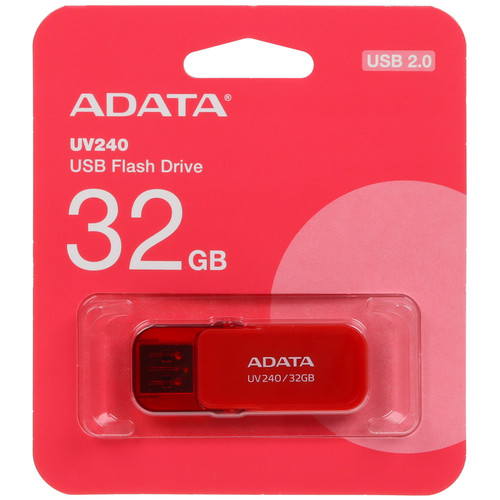 Купить Память USB Flash 32 ГБ ADATA UV240 [AUV240-32G-RRD] в интернет-магазине DNS. Характеристики, цена ADATA UV240 | 5450134.