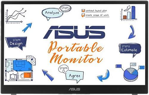 Купить 14" Монитор ASUS ZenScreen Ink MB14AHD черный в интернет-магазине DNS. Характеристики, цена ASUS ZenScreen Ink MB14AHD | 5473472.
