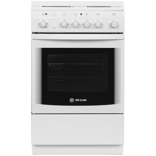 Купить Электрическая плита De Luxe 5004.10Э (кр) белый в интернет-магазине DNS. Характеристики, цена De Luxe 5004.10Э (кр) | 1185567.
