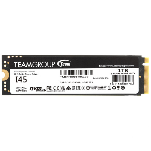 Купить 1000 ГБ M.2 NVMe накопитель TEAMGROUP T-CREATE CLASSIC I45 [TM8FFX001T0C129] в интернет-магазине DNS. Характеристики, цена TEAMGROUP T-CREATE CLASSIC I45 | 5456984.