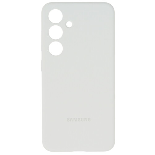 Купить Накладка  Samsung Silicone Case для Samsung Galaxy S24 белый в интернет-магазине DNS. Характеристики, цена Samsung Silicone Case | 9075395.