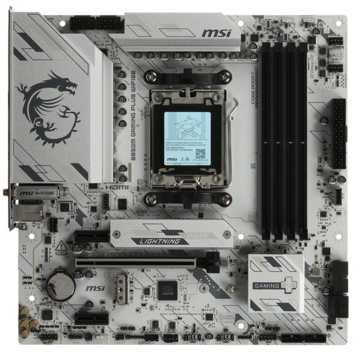 Купить Материнская плата MSI B850M GAMING PLUS WIFI6E в интернет-магазине DNS. Характеристики, цена MSI B850M GAMING PLUS WIFI6E | 5635181.