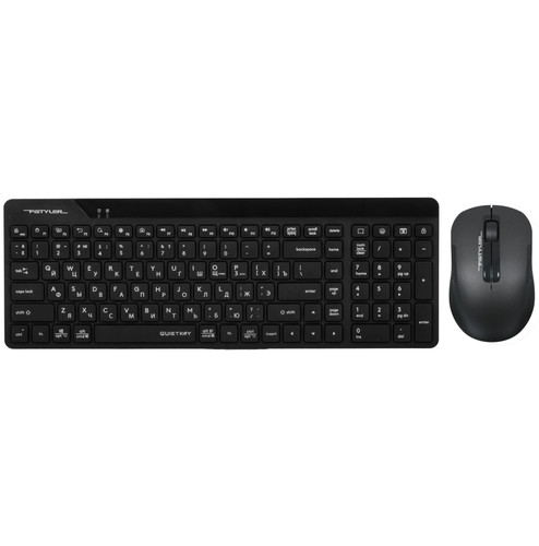 Купить Клавиатура+мышь беспроводная   A4Tech Fstyler FG2300 Air 2 черный в интернет-магазине DNS. Характеристики, цена A4Tech Fstyler FG2300 Air 2 | 5495123.