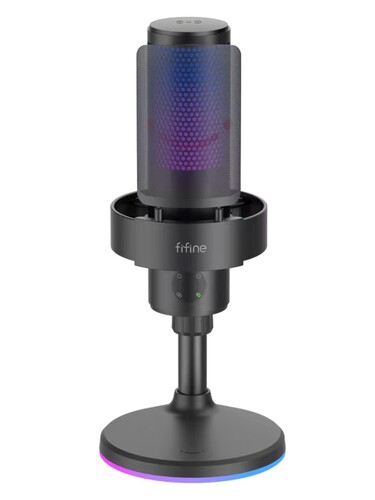 Купить Микрофон Fifine A9S черный в интернет-магазине DNS. Характеристики, цена Fifine A9S | 5644345.