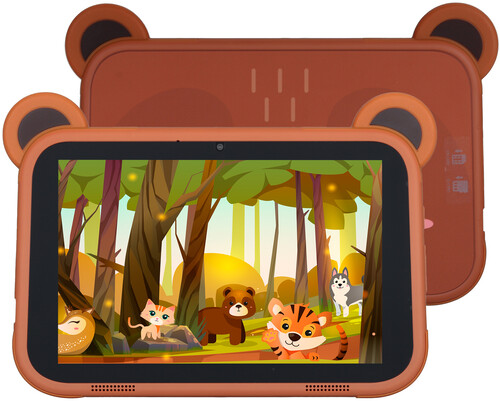 Купить 8" Планшет KENSHI Kids H44 LTE 64 ГБ коричневый в интернет-магазине DNS. Характеристики, цена KENSHI Kids H44 LTE | 9119143.