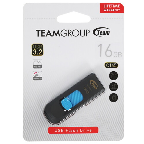 Купить Память USB Flash 16 ГБ Team Group C145 [TC145316GL01] в интернет-магазине DNS. Характеристики, цена Team Group C145 | 5042449.