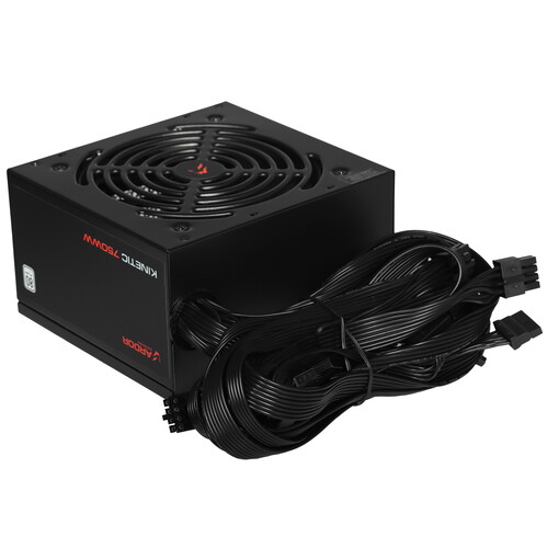 Купить Блок питания ARDOR GAMING KINETIC 750WW  черный в интернет-магазине DNS. Характеристики, цена ARDOR GAMING KINETIC 750WW | 5610277.