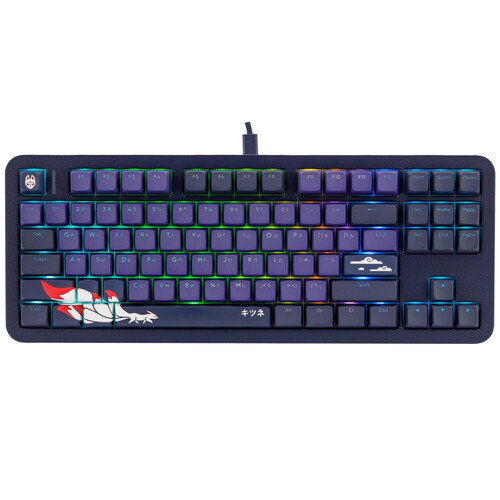 Купить Клавиатура  проводная Red Square Alumix TKL Classic Kitsune в интернет-магазине DNS. Характеристики, цена Red Square Alumix TKL Classic Kitsune | 5612313.