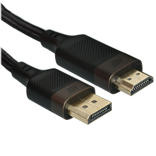 Купить Кабель однонаправленный KEYRON HDMI - DisplayPort, 1.8 м в интернет-магазине DNS. Характеристики, цена  | 9206766.