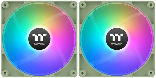 Купить Комплект реверсных вентиляторов Thermaltake CT140 Reverse ARGB Matcha Green [CL-F201-PL14MG-A] зеленый в интернет-магазине DNS. Характеристики, цена Thermaltake CT140 Reverse ARGB Matcha Green | 5486455.