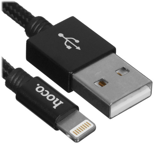 Купить Кабель Hoco Lightning 8-pin - USB Type-A черный в интернет-магазине DNS. Характеристики, цена Hoco X35 | 5470826.
