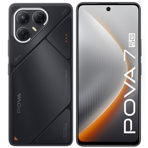 Купить 6.78" Смартфон Tecno POVA 7 5G 256 ГБ черный в интернет-магазине DNS. Характеристики, цена Tecno POVA 7 5G | 5633297.