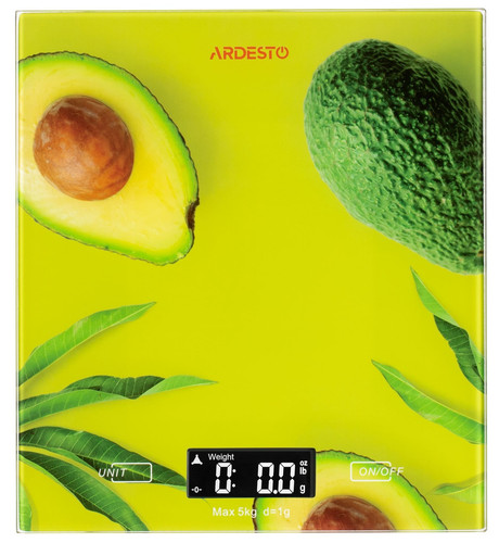 Купить Кухонные весы Ardesto SCK-893AVOCADO желтый в интернет-магазине DNS. Характеристики, цена Ardesto SCK-893AVOCADO | 9306446.