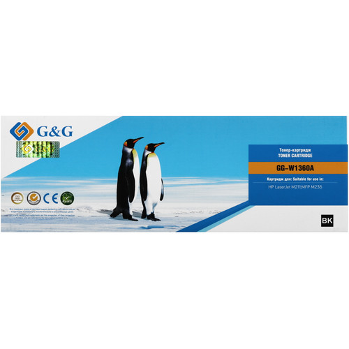 Купить Картридж лазерный G&G 136A GG-W1360A черный в интернет-магазине DNS. Характеристики, цена G&G 136A GG-W1360A | 9926170.
