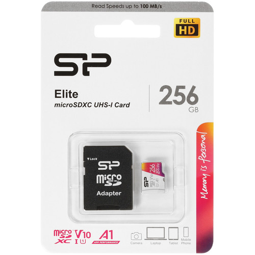 Купить Карта памяти Silicon Power microSDXC 256 ГБ [SP256GBSTXBV1V20SP] в интернет-магазине DNS. Характеристики, цена  | 5930925.