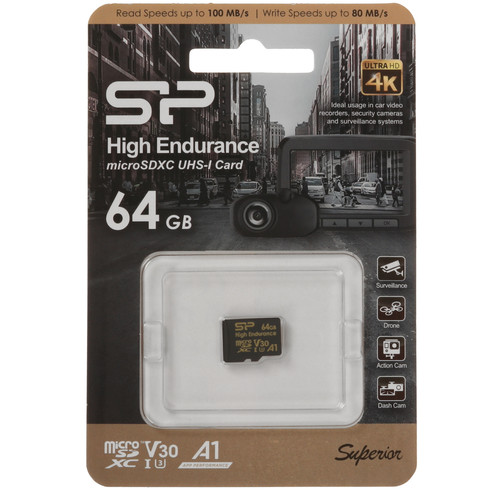 Купить Карта памяти Silicon Power microSDXC 64 ГБ [SP064GBSTXDV3V1H] в интернет-магазине DNS. Характеристики, цена  | 5930926.