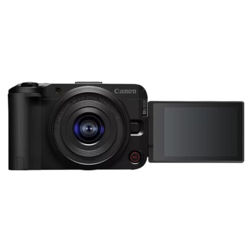 Купить Беззеркальный фотоаппарат Canon EOS R50 V Kit RF-S14-30mm черный в интернет-магазине DNS. Характеристики, цена Canon EOS R50 V Kit RF-S14-30mm | 9297515.