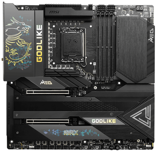 Купить Материнская плата MSI MEG Z790 GODLIKE MAX в интернет-магазине DNS. Характеристики, цена MSI MEG Z790 GODLIKE MAX | 5463487.