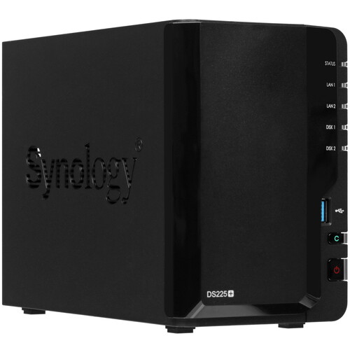 Купить Сетевое хранилище (NAS) Synology DiskStation DS225+ в интернет-магазине DNS. Характеристики, цена Synology DiskStation DS225+ | 5640458.