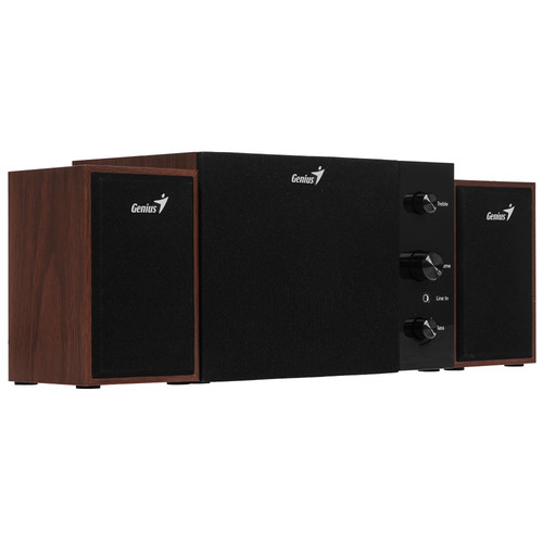 Купить Колонки Genius SW-2.1 350 коричневый в интернет-магазине DNS. Характеристики, цена Genius SW-2.1 350 | 9140310.