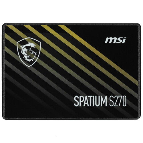 Купить 480 ГБ 2.5" SATA накопитель MSI SPATIUM S270 [S78-440E350-P83] в интернет-магазине DNS. Характеристики, цена MSI SPATIUM S270 | 5405637.