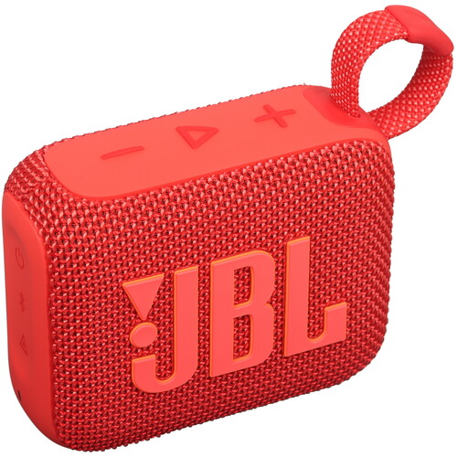 Купить Портативная колонка JBL GO 4, красный в интернет-магазине DNS. Характеристики, цена JBL GO 4 | 5464036.