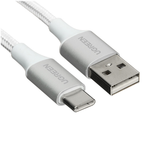 Купить Кабель Ugreen USB Type-C - USB Type-A серебристый в интернет-магазине DNS. Характеристики, цена Ugreen US288 | 9983455.