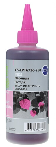 Купить Чернила водорастворимые Cactus CS-EPT6736-250 светло-пурпурный в интернет-магазине DNS. Характеристики, цена Cactus CS-EPT6736-250 | 7976856.