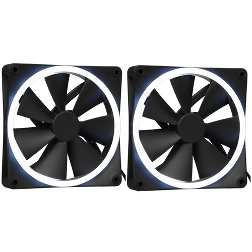 Купить Комплект вентиляторов NZXT F140 RGB DUO Double pack [RF-D14DF-B1] черный в интернет-магазине DNS. Характеристики, цена NZXT F140 RGB DUO Double pack | 5610399.