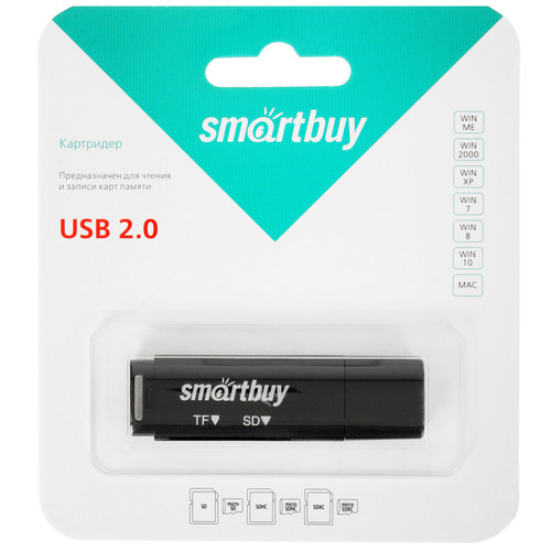 Купить Кард-ридер Smartbuy SBR-715 в интернет-магазине DNS. Характеристики, цена Smartbuy SBR-715 | 1693033.