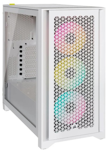 Купить Корпус Corsair iCUE 4000D RGB AIRFLOW [CC-9011241-CN] белый в интернет-магазине DNS. Характеристики, цена Corsair iCUE 4000D RGB AIRFLOW | 5643348.