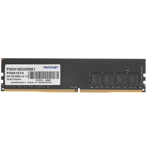 Купить Оперативная память Patriot Signature Line [PSD416G320081] 16 ГБ в интернет-магазине DNS. Характеристики, цена Patriot Signature Line | 1697733.