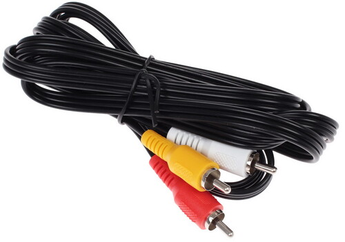 Купить Кабель 3.5 Jack (M) - 3xRCA (M), 2m, DEXP [JM3R2BlSi] Черный в интернет-магазине DNS. Характеристики, цена  | 1071959.