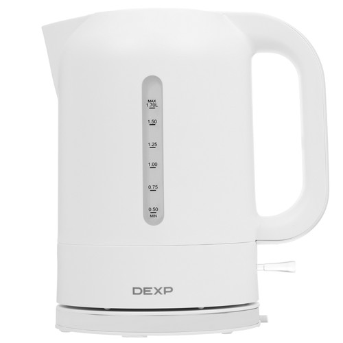 Купить Электрочайник DEXP EK-P18W белый в интернет-магазине DNS. Характеристики, цена DEXP EK-P18W | 9051405.