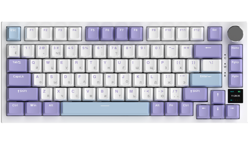 Купить Клавиатура  проводная + беспроводная AJAZZ AK820 Pro цвет фиолетовый в интернет-магазине DNS. Характеристики, цена AJAZZ AK820 Pro | 9290108.