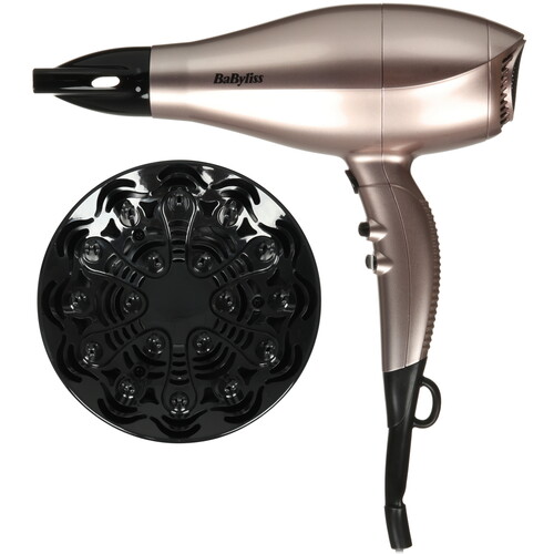 Купить Фен BaByliss 5395AE розовый/черный в интернет-магазине DNS. Характеристики, цена BaByliss 5395AE | 5462907.