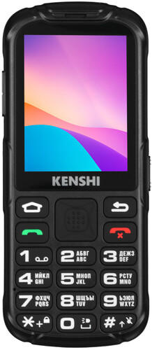 Купить Сотовый телефон KENSHI Senior 281 черный в интернет-магазине DNS. Характеристики, цена KENSHI Senior 281 | 9119431.