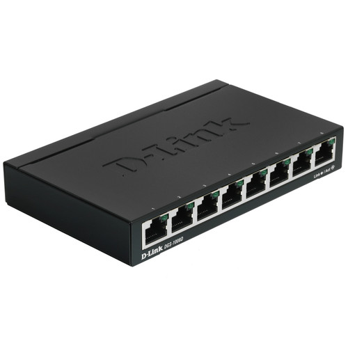 Купить Коммутатор D-Link DGS-1008D в интернет-магазине DNS. Характеристики, цена D-Link DGS-1008D | 5642227.