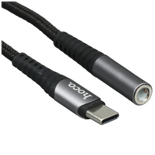 Купить Кабель   Hoco USB Type-C - jack 3.5 мм серый в интернет-магазине DNS. Характеристики, цена  | 5617625.