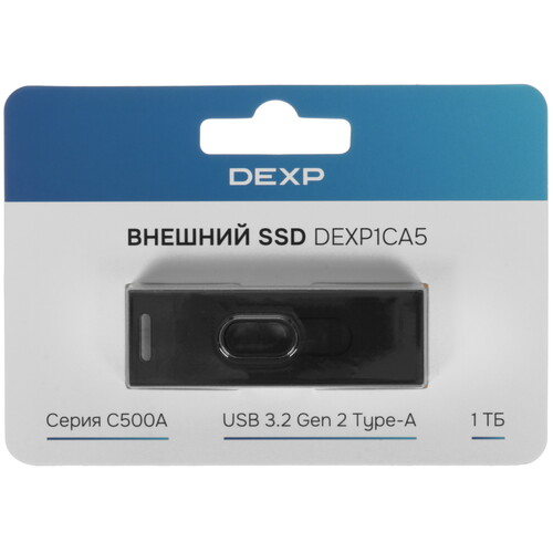 Купить 1000 ГБ Внешний SSD DEXP C500A [DEXP1CA5] в интернет-магазине DNS. Характеристики, цена DEXP C500A | 9241947.