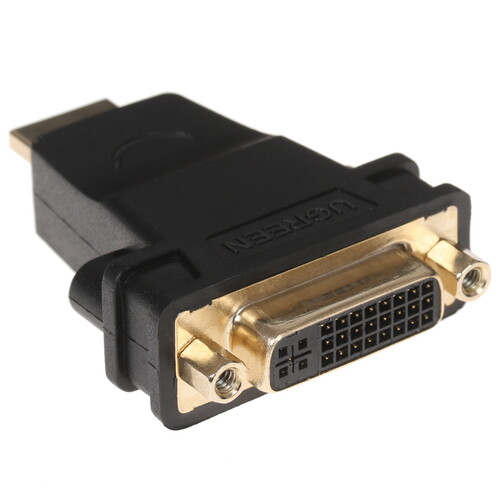 Купить Переходник  Ugreen HDMI - DVI-I в интернет-магазине DNS. Характеристики, цена  | 4714342.
